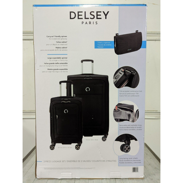 Delsey Paris Softside Luggage Set